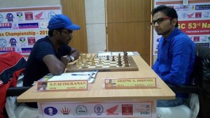 Defending champion Sethuraman recovered to beat GM elect Swapnil