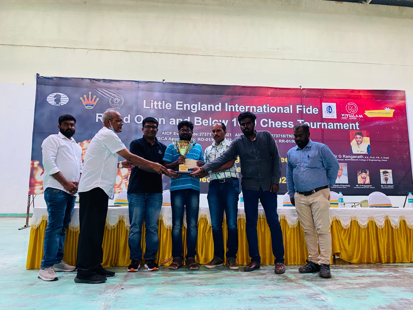 LITTLE ENGLAND 3rd INTERNATIONAL OPEN FIDE RATING CHESS TOURNAMENT –  Ananthi Chess Academy