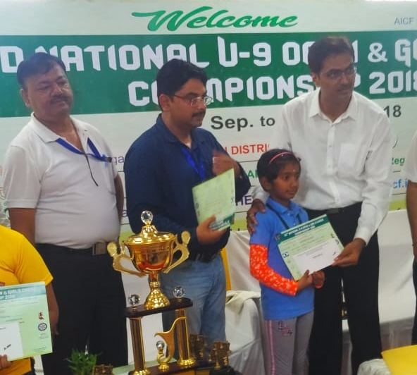 Tamil Nadu State Chess Association Ilamparithi had became the